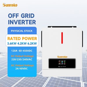 [Hot Item] Sunroko Single Phase off Grid Inverter 5kw 6kw 230V Solar Inverter for Home Use