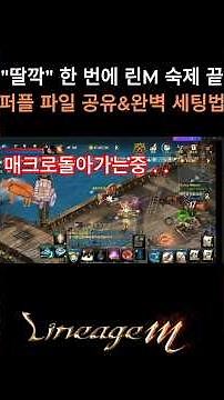 "딸깍" 한 번에 린M 숙제 끝! 😱 퍼플 마우스 녹화 파일 무료 공유 & 완벽 세팅법 (업데이트 무관)