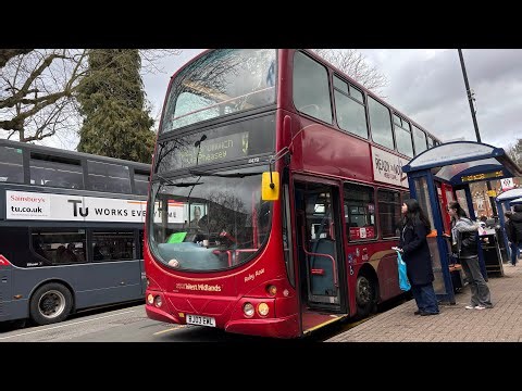 Boost leak + kickdown! NXWM 4479 BJ03 EWL. Volvo B7TL WrightBus Gemini 1. Route 5 