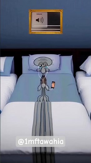 squidward crying in/ #squidwardinbed #squidward #meme