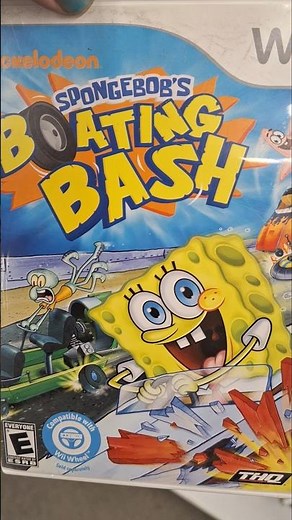 Spongebob squarepants boating Bash game collectible item #goldhunter137