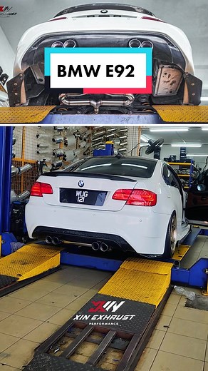 BMW E92 Custom GTR Style Exhaust Upgrade