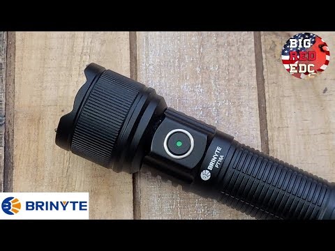 One-Touch Strobe Power! Brinyte PT16 Alpha Flashlight Review