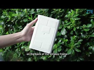 ZTE 5G Outdoor CPE Window Mounting Installation Guide