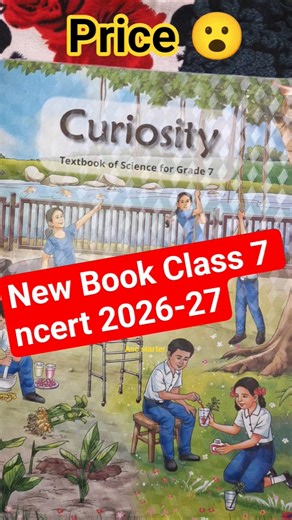 Price 🔥class 7 curiosity (science) ncert book 2026 /class 7th science book with chapter name 2026