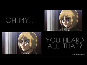 Eavesdropping | ASMR | Armin Arlert x Listener (Ft. Mikasa Ackerman) Part II