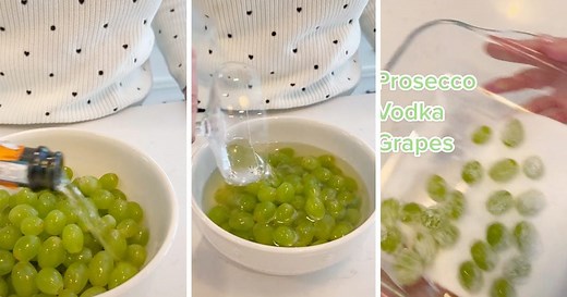 How to Make Prosecco Vodka Grapes for a Boozy Brunch Snack
