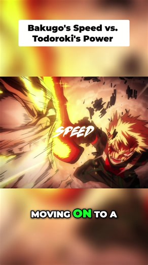 Bakugo's speed against Todoroki Power! He blitzed All for One multiple times. Prime All Might level! #Bakugo #MHA #Anime #bakugo #fyp
