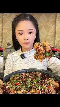 ASMR CHINESE MUKBANG FOOD EATING SHOW | Xiao Yu Mukbang 88