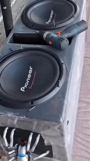 Pioneer Subwoofer BASS ⚡🚗 #subwoofer #audio #bass #speaker #bassaudio #pioneer #jbx #jbl