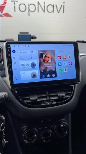 Navigatie Android radio Peugeot 208 2012 / carplay / android auto #topnavi