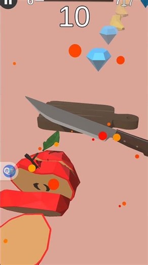 Ultimate Fruit Cutting Challenge 🍎 Show Your Knife Skills! #SatisfyingGame