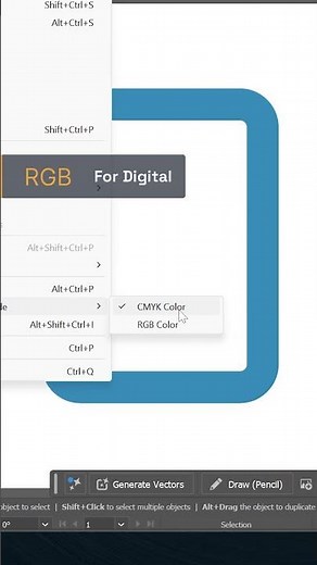 How to Change Color Mode RGB to CMYK in Illustrator #adobeillustrator #graphicdesign #utechseries