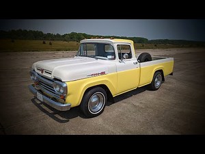 Beautifully Restored 1960 Ford F100 Pickup For Sale~Original Motor & Just Fantastic!