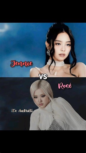 JENNIE VS ROSÉ ✨🔥 #blackpink #kpopedit #kpop