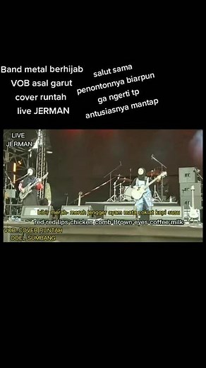 Live Runtah Cover oleh VOB di Jerman