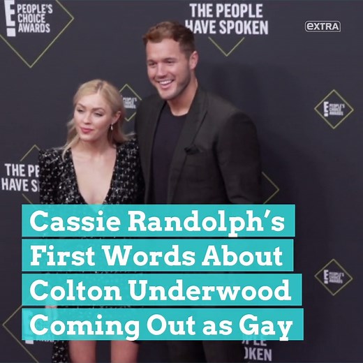 Cassie Randolph addresses the news about ex-boyfriend Colton Underwood coming out as gay. Full story: https://bit.ly/3sIEHUZ | Extra