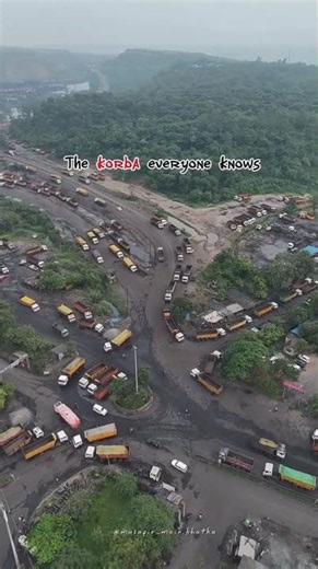 Beauty of Korba drone view😍