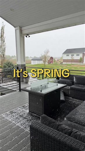 I don’t think Mother nature heard me! #springweather #spring #snowy | spring