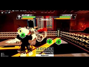 probando los guantes Cyberfly review Roblox Boxing League
