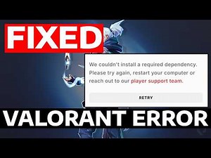 How To Fix Riot Vanguard Not Installing Automatically Can’t Install Dependency, No Riot Vanguard