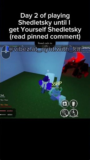 Day 2 of Playing Shedletsky until I get Yourself Shedletsky #roblox #forsaken #fyp