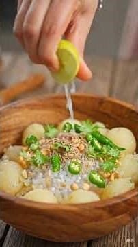 Sabudana Vada #shortsfeed #shortfeed #viral #trending #ai #new #share #love #happy #food #cooking