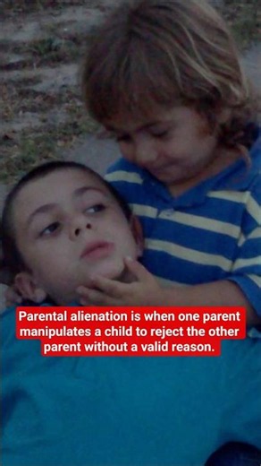 Parental Alienation can cause years of hidden pain to the children 😥