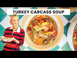 How to Make Turkey Carcass Soup (Reduce Waste + Make a Cozy Meal!)