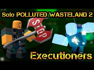 Solo POLLUTED WASTELAND 2 with Executioner Roblox Tower Defense Simulator