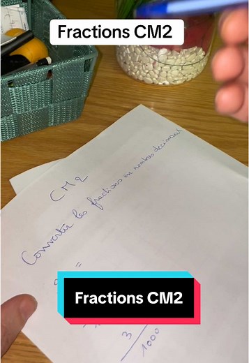 Comprendre les Fractions Décimales pour le CM2