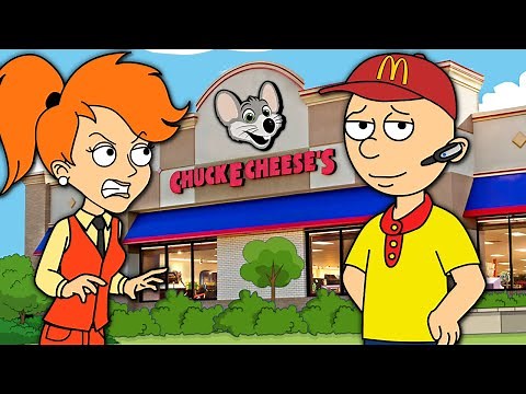 Caillou Skips School / Gets A Job / Grounded