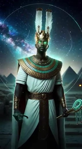 💫The Eternal Return: The Awakening of Osiris💫Step into the celestial realm of the Duat, where the Lord of Silence speaks. This visual meditation explores the cycle of existence through the eyes of Osiris, the deity who bridges the gap between the earthly harvest and the eternal stars. Adorned in his divine regalia and silhouetted against the infinite Milky Way, Osiris reminds us that every