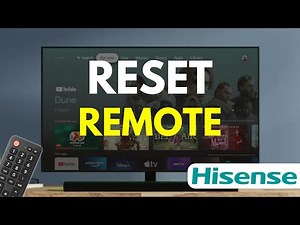 How to Reset Hisense TV Remote Control (Full Guide)
