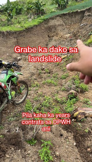 Di na halos ma agian ang dalan tungod sa Landslide | Stewart