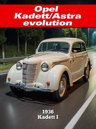 Evolution of Opel Kadett and Astra in German Car History