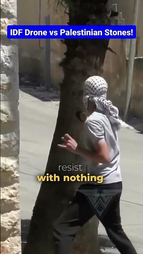 IDF Drone Meets Civilian Resistance in Gaza