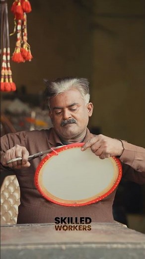 How to Make Wooden Dhol | Complete Process of Manufacturing Drum.