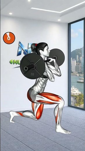 The Ultimate Barbell Lower Body Workout | Build Stronger Glutes & Quads #strongabs #legday #chestday