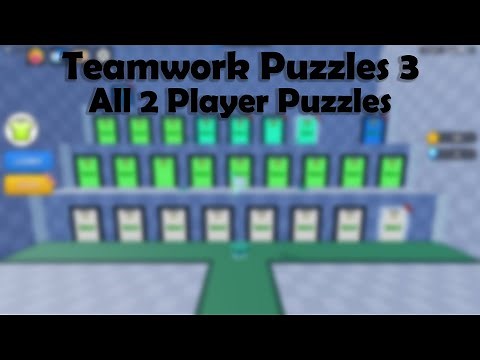 Teamwork Puzzles 3 | All Two Player Levels Solutions