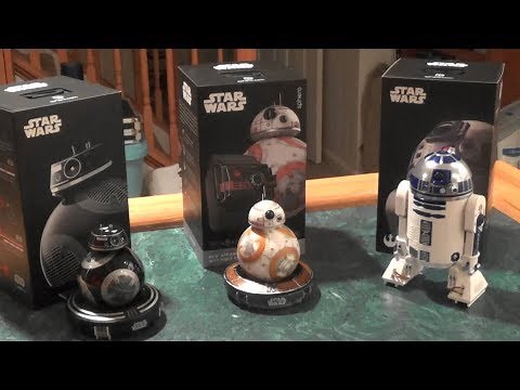 Star Wars Sphero R2D2/BB9E/BB8 Comparison & Review