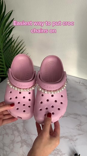 Easiest Way to Put Croc Chains On