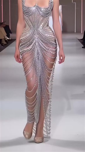 Fashion Show: Luxe Dresses in Silver