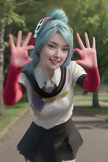 Labryis Persona 4 Arena Realistic Char Dancing 670 #DancingAI #Persona #P4A #Labryis