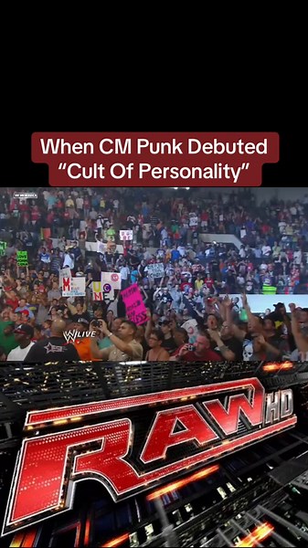 CM Punk Debuting “Cult Of Personality” WWE RAW 2011