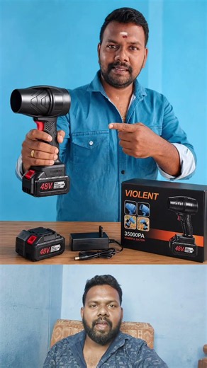 Handheld Electric Portable Air Blower Turbo Jet Blower Cordless 48V Handheld High Powerful Blow
