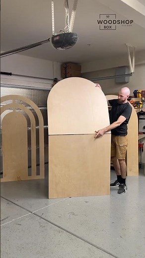 Folding arch backdrop design for event decoration #diy #woodwork #event #decorideas