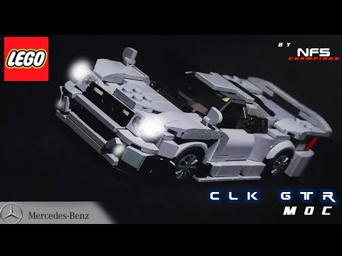 LEGO Speed Champions l Mercedes-Benz CLK-GTR MOC!