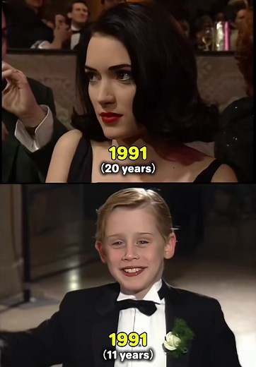 Evolution of Winona Ryder and Macaulay Culkin — Then to Now