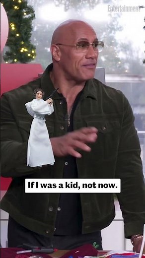 Dwayne Johnson Would Make His Princess Leia Doll Bigger with the Vambrace From 'Red One'